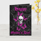 Römische Schädelmütter Karte (Gelbe Blume)