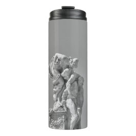 Römische Skulpturen in moderner Komposition Thermosbecher