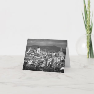 Römische Skyline-Karte Karte