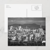 Römische Skyline-Postkarte Postkarte (Vorne/Hinten)