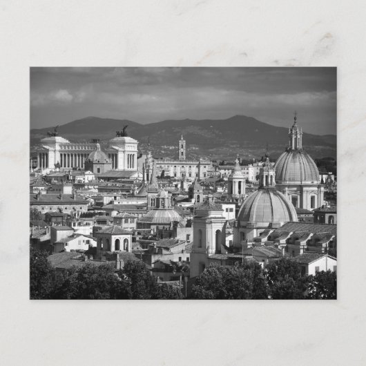 Römische Skyline-Postkarte Postkarte (Vorderseite)