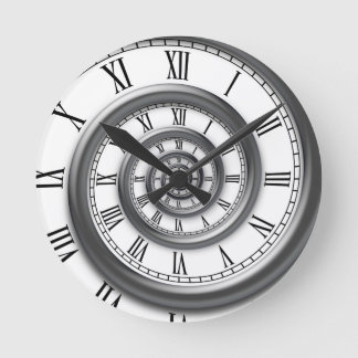 Römische Spiraluosenuhr Runde Wanduhr
