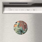 römische Statue vor oder alte Ruinen Magnet (In Situ (Geschirrspüler))