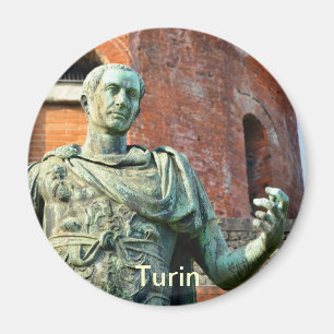 römische Statue vor oder alte Ruinen Magnet