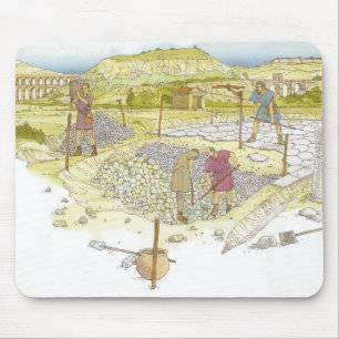 Römische Straße. Detail Mousepad