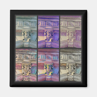 römische Straße - Magnet