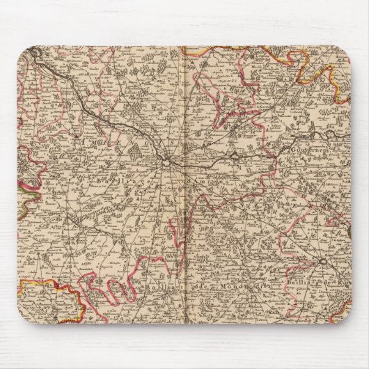 Römische Straßen und Kirchen Mousepad (Vorne)