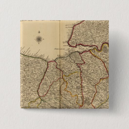 Römische Straßen und Wälder Button (Vorderseite)