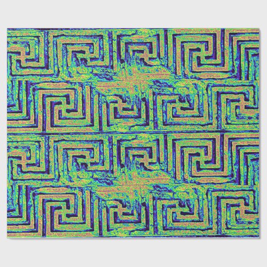 Römische Wandkunst Geschenkpapier (Flach)