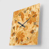 Römische Zahlen auf dem Blumenplatz Uhr (Winkel)