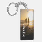 Römische Zahlen Jahrestag Sondertag Geburtstag Schlüsselanhänger (Vorderseite links)