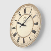 Römische Zahlen Römisches Ziffernblatt Große Wanduhr (Winkel)