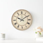 Römische Zahlen Römisches Ziffernblatt Große Wanduhr (Zuhause)