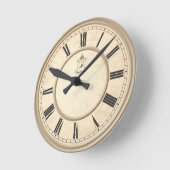 Römische Zahlen Römisches Ziffernblatt Runde Wanduhr (Winkel)