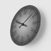 Römische Zinnenzange Runde Wanduhr (Winkel)