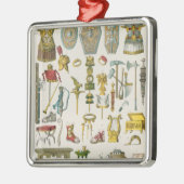 Römische Zusätze Ornament Aus Metall (Links)