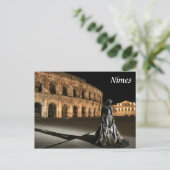 Römischer Amphitheatre Nimes Postkarte (Stehend Vorderseite)