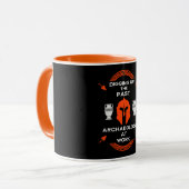 Römischer Archäologe Tasse (Vorderseite Links)