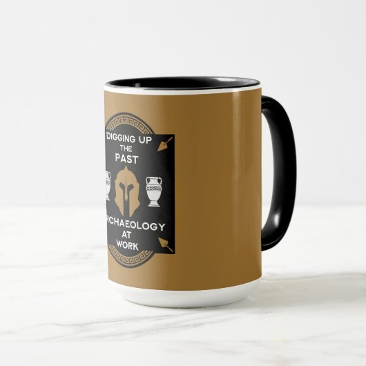 Römischer Archäologe Tasse (VorderseiteRechts)