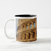 Römischer Art. Das Colosseum oder das Flavian 4 Zweifarbige Tasse (Links)