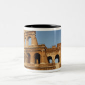 Römischer Art. Das Colosseum oder das Flavian 4 Zweifarbige Tasse (Mittel)