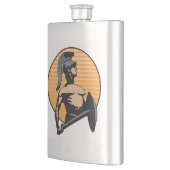 Römischer Gladiator Flachmann (Links)