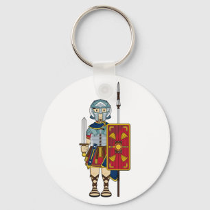 Römischer Gladiator mit Schlüsselanhänger