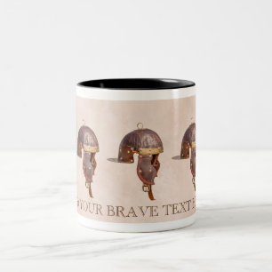 Römischer Helm Zweifarbige Tasse