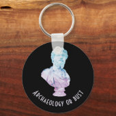 Römischer Kaiser Bust [Archäologie oder Büste] Schlüsselanhänger (Vorderseite)