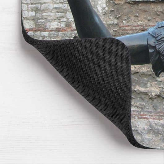 Römischer Kaiser Trajan Mousepad (Ecke)