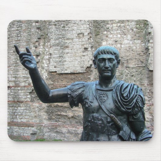 Römischer Kaiser Trajan Mousepad (Vorne)