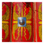 Römischer Militärschild - Skutum Poster (Vorderseite)