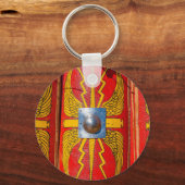 Römischer Militärschild - Skutum Schlüsselanhänger (Vorderseite)