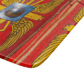 Römischer Militärschild - Skutum Schneidebrett (Ecke)