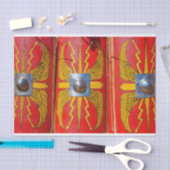 Römischer Militärschild - Skutum Seidenpapier (Handwerk)