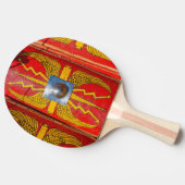 Römischer Militärschild - Skutum Tischtennis Schläger (Seitenansicht)