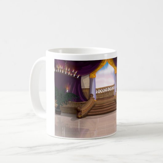 Römischer Palast Kaffeetasse (Vorderseite Links)