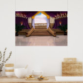 Römischer Palast Poster (Küche)