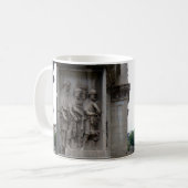 Römischer Ruine-Eingang in Rom Italien Kaffeetasse (Vorderseite Links)