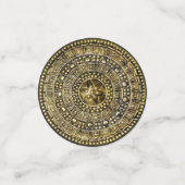 Römischer Schild Konfetti (Klein Vorderseite)