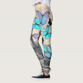 Römischer Schmetterlingturm Leggings (Links)