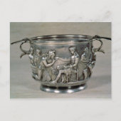 Römischer Silbervergoldeter Trinkbecher Postkarte (Vorderseite)