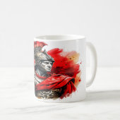 römischer Soldat Kaffeetasse (VorderseiteRechts)