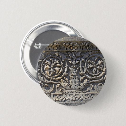 Römischer Stein Button (Vorne & Hinten)