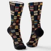 Römischer Streifen-Quilt Socken (Gewinkelt)