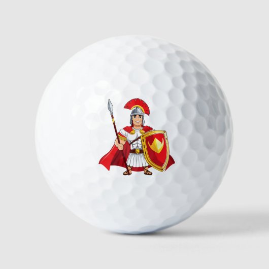römischer Zenturio Golfball (Vorderseite)