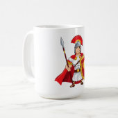 römischer Zenturio Kaffeetasse (Vorderseite Links)