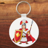 römischer Zenturio Schlüsselanhänger (Rückseite)