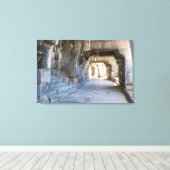 Römisches Amphitheater Leinwanddruck (Insitu (Holzboden))