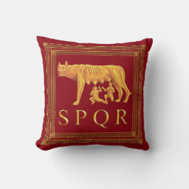Römisches Capitoline Wolf-Wurfs-Kissen Kissen